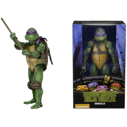 Action Figure TMNT Nnja Turtles NECA 1990 Donatello 54076 #Personaggio_Donatello 54076 (4112564519009)