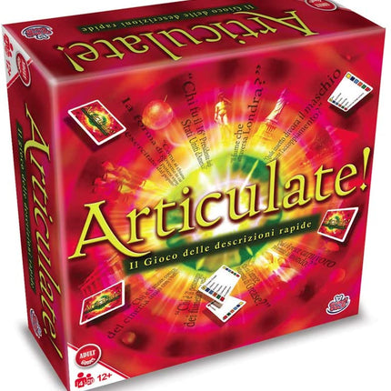 Articulate the Quick Descriptions Game Italian LANGUAGE Board Game