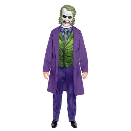 Joker Costume Carnevale Deluxe Adulto Fancy Dress