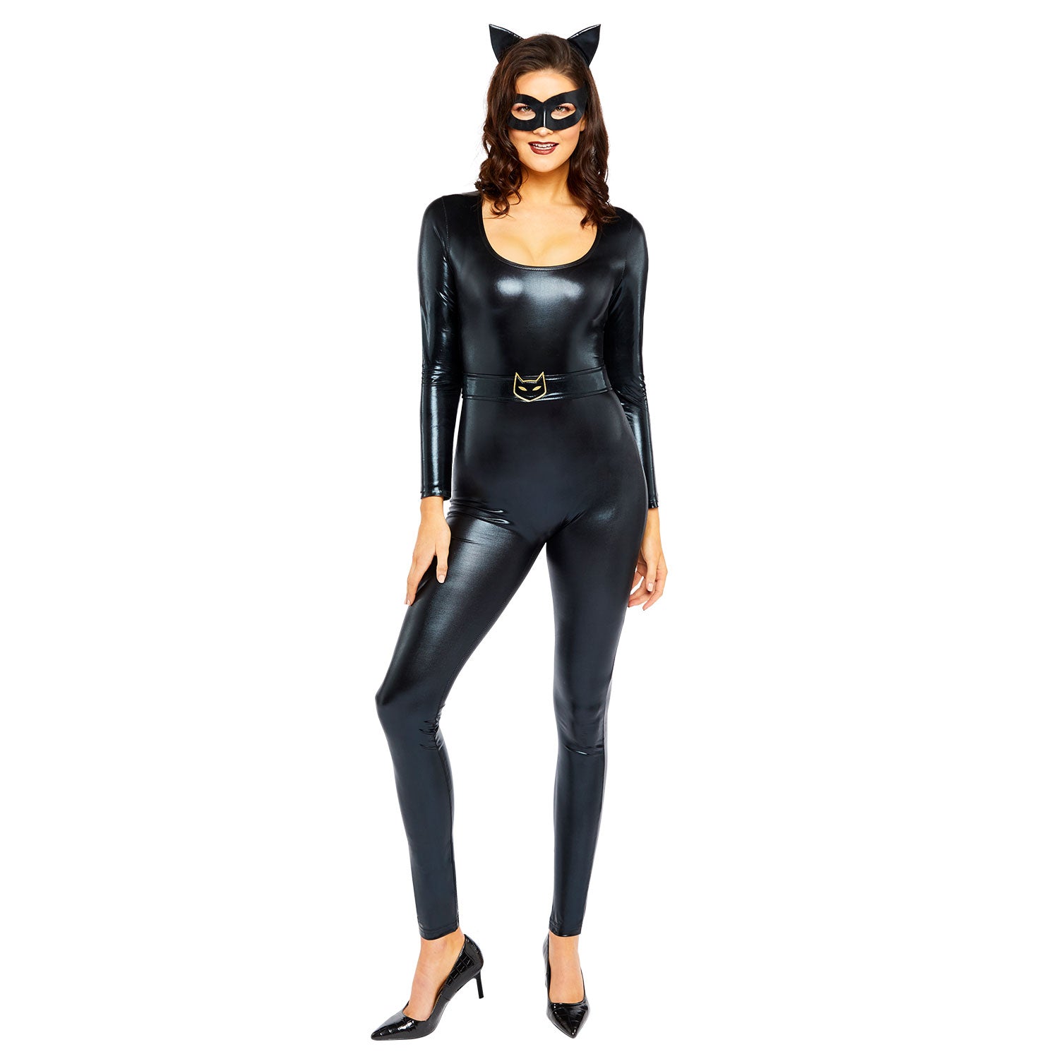 Catwoman Costume Carnevale Adulti Donna Taglia S –