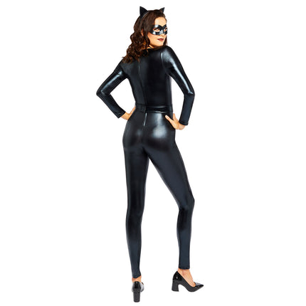 Catwoman Costume Carnevale Adulti Donna Taglia S