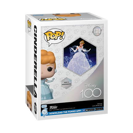 Cinderella Funko Pop Glam Vinyl Princess Disney 100th Anniversary - 1318
