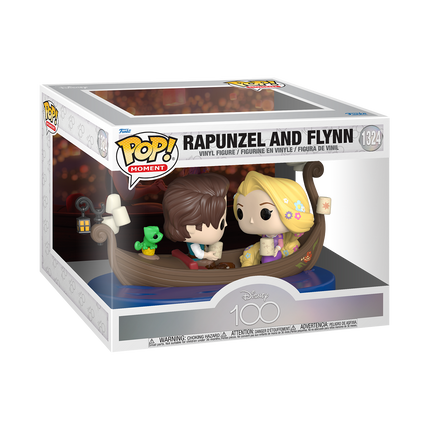 Rapunzel And Flynn Funko Pop Movie Moments Vinyl Figure Disney 100. rocznica 9 cm - 1324