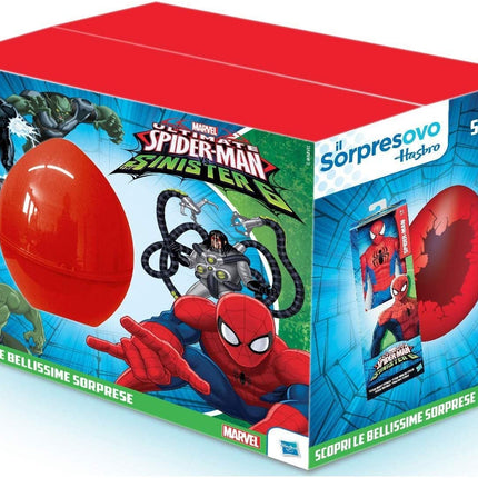 Surprisor Spiderman Sinister Egg with Hasbro Toys