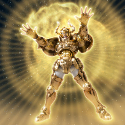 Taurus OCE Gold Armor Saint Seiya Myth Ex Action Figure 18 cm