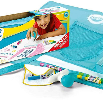 Tappetone Lavabile Maxi Colora e Ricolora Crayola 04-0034 Reusable Magic MAT