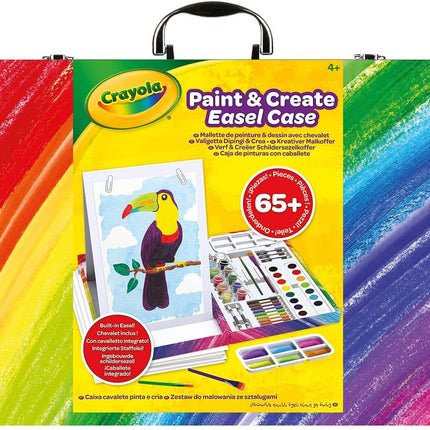 Pomaluj skrzynię i stwórz 65 elementów za pomocą sztalugi Crayola