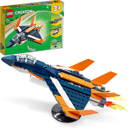 LEGO Creator 3in1 Jet Supersonico 31126