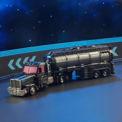 Leader SCOURGE Black Convoy Exclusive Transformers Legacy Velocitron Speedia 500