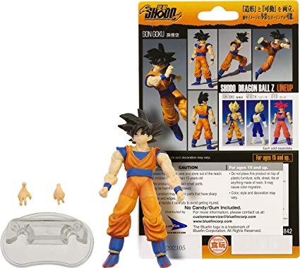 Son Goku Mini Action Figure 7cm Dragon Ball Z Shodo