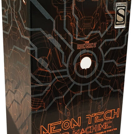 Neon Tech War Machine Iron Man 2 Movie Masterpiece Series Diecast Action Figure 1/6  Excl.