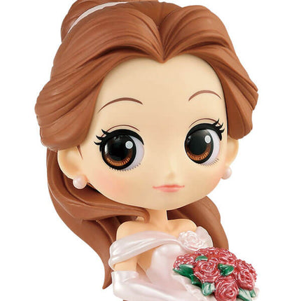 Disney Q Posket Mini Figure Belle Dreamy Style 14 cm
