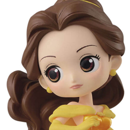 Disney Q Posket Petit Mini Figure Story of Belle Ver. D 7 cm