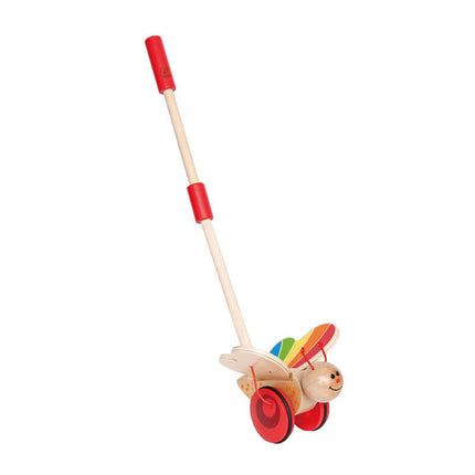Pushable butterfly with Hape wooden stick China manufacturer
