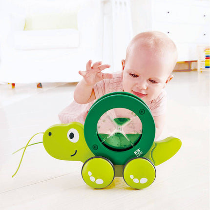 Towable Turtle Game Holz Kindheit Hape