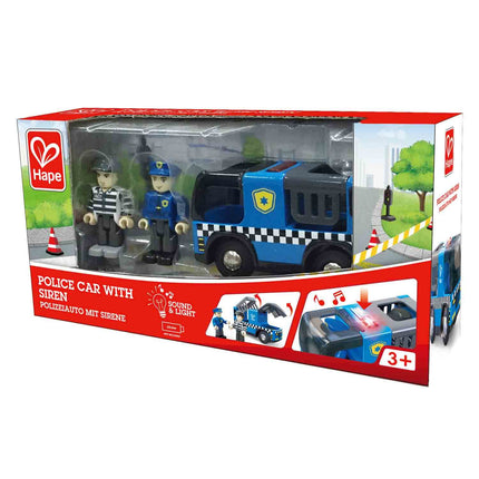 Police Truck with Hape Sounds and Lights