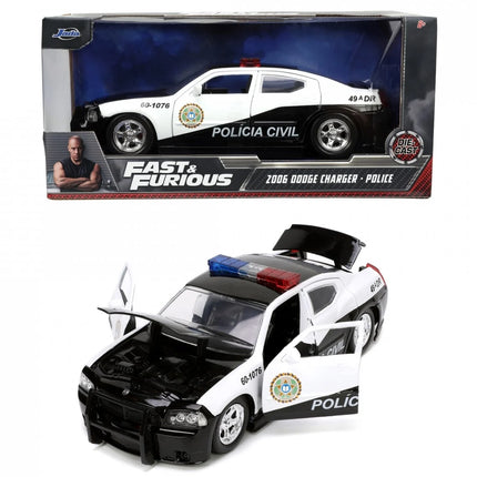 FAST and FURIOUS - 2006 Dodge Charger Police - 1:24