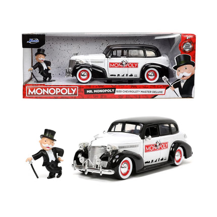 MONOPOLY - Mr Monopoly and 1939 Chevrolet Master Deluxe - 1:24