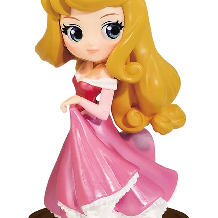 Aurora Q Posket PVC Figure Mini Girls Festival Disney Princess 7 cm