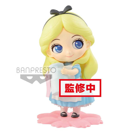 Alice Milky Color Q Posket Disney PVC Figure Disney Princess 10 cm
