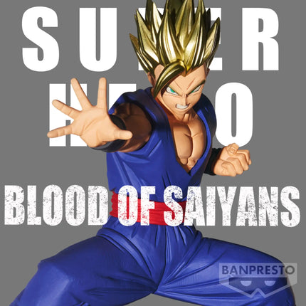 Son Gohan Super Saiyan Dragon Ball Super Hero PVC Figure Blood of Saiyans 12 cm