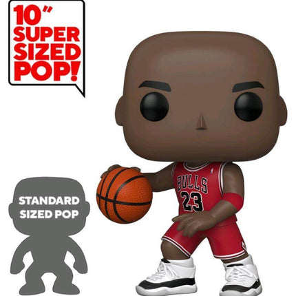 Miachael Jordan Red Jersey NBA Super Sized Funko POP 25cm (4301997277281)