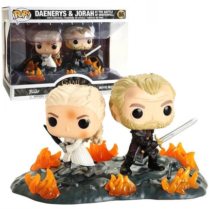 Daenerys e Jorah 2 Pack Funko POP Game of Thrones Il Trono di Spade 9 cm