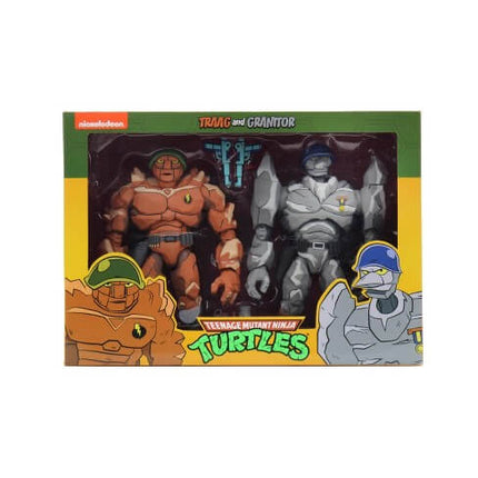 Tragg &amp; Grannitor Teenage Mutant Ninja Turtles Figurka 2-Pack 18cm TMNT Neca 54142