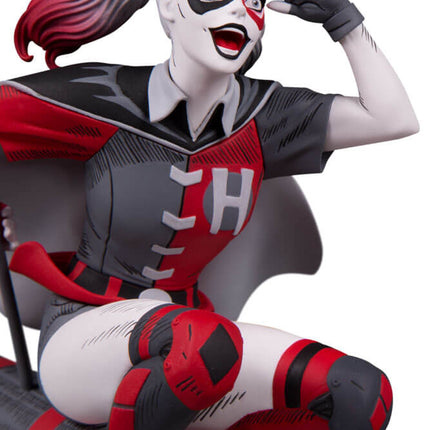 Harley Quinn DC Comics czerwono-biało-czarna statua firmy Guillem March 18 cm