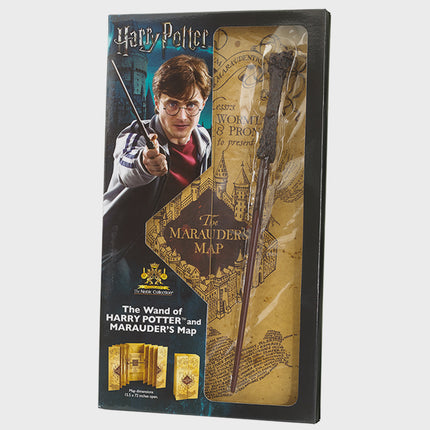 Harry Potter Wand and Marauders Map - Blister
