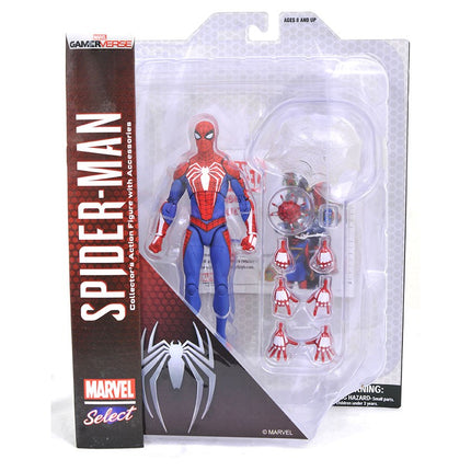 Marvel Select Action Figure Spider-Man Video Game PS4 18 cm