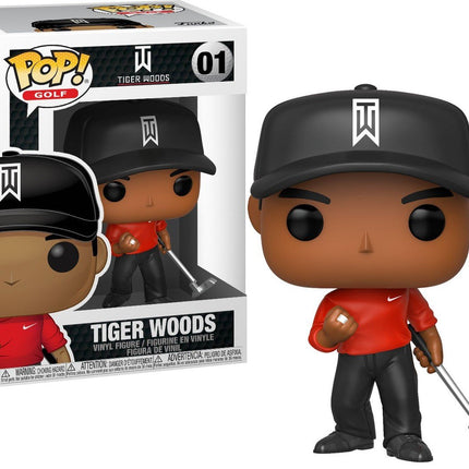Tiger Woods Funko POP Golf  Red Shirt 9 cm - 01