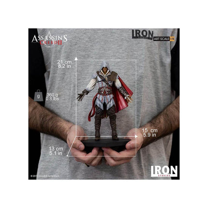 Assassin's Creed II Art Scale Statue 1/10 Ezio Auditore 21 cm