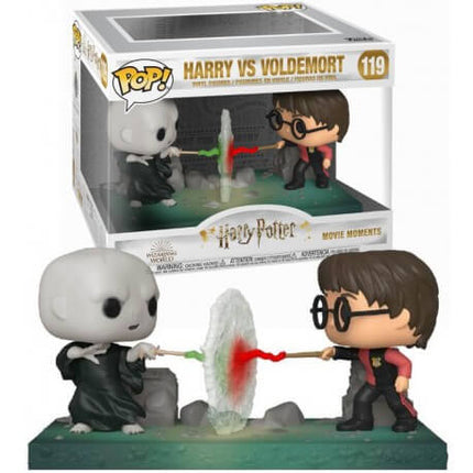 Harry VS Voldemort  Harry Potter POP Movie Moment Vinyl Figure 9 cm - 119