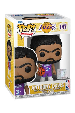 NBA Lakers POP! Basketball Vinyl Figure Anthony Davis (City Edition 2021) 9 cm - 147