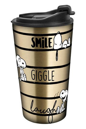 Peanuts Travel Mug Smile Giggle Laugh