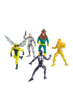 Spider-Man Marvel Legends Action Figure 5-Pack Spider-Man, Silvermane, Human Fly, Molten Man, Razorback 15 cm
