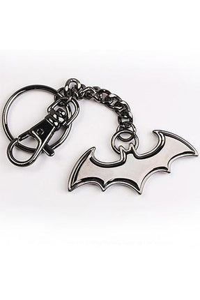 Batman Metal Key Ring Black Logo