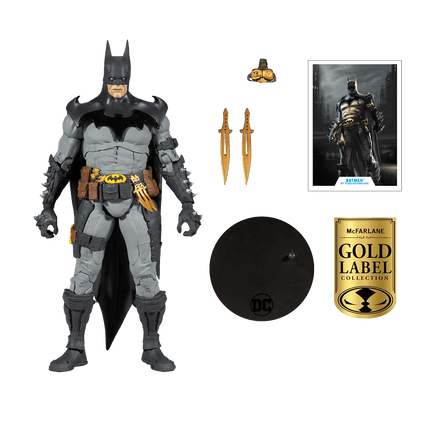 Batman Zaprojektowany przez Todda McFarlane'a Kolekcja figurek DC Multiverse Gold Label 18 cm