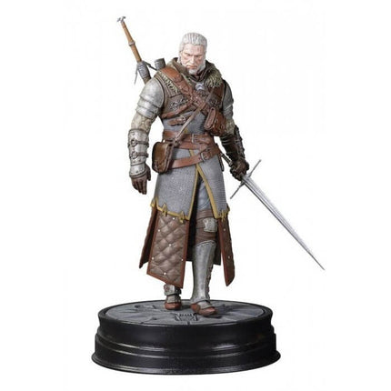 Statuette Geralt Grandmaster Ursine The Witcher Wild Hunt 24 cm - PAQUET ENDOMMAGÉ