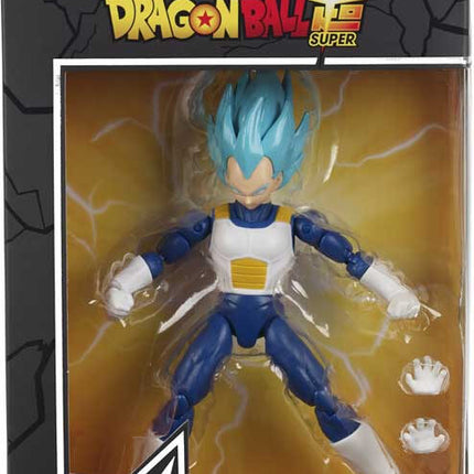 Vegeta Super Saiyan god Blue V2 Action Figure 17 cm Dragon Ball  Stars Bandai