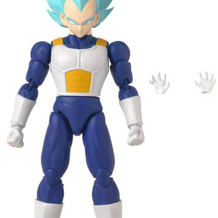 Vegeta Super Saiyan god Blue V2 Action Figure 17 cm Dragon Ball  Stars Bandai