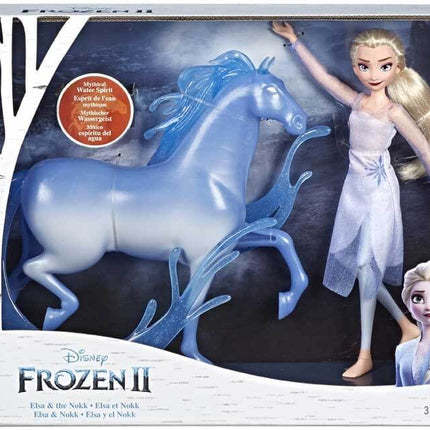 Frozen 2 Elsa e Nokk Cavallo Spirito Acqua Fashion Doll 30cm Hasbro (4207905701985)