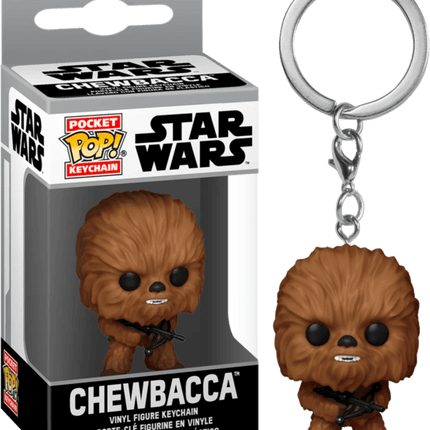 Chewbacca Star Wars Pocket POP! Vinyl sleutelhangers 4 cm sleutelhanger