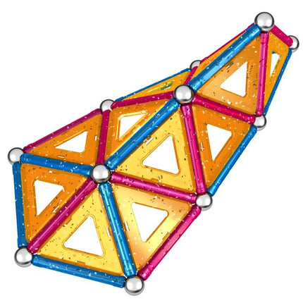 Magnetyczny zestaw konstrukcyjny Geomag Glitter 68 elementów