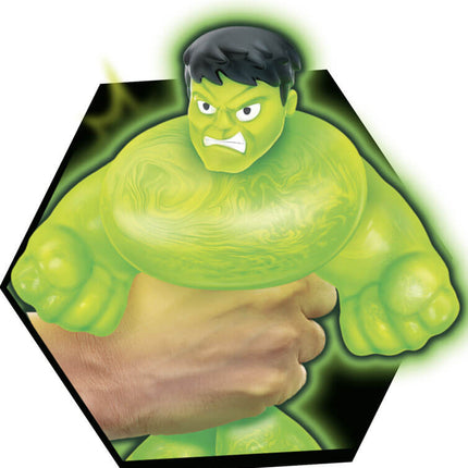 Hulk Glow Heroes of Goo Jit Zu Marvel Erweiterbare Zeichen
