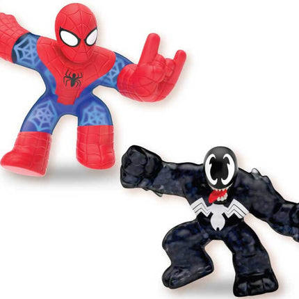 Heroes of Goo Jit Zu Double Pack Spiderman e Venom 13 cm