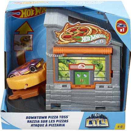 Hot Wheels Mini Playset City Con Macchinine Mattel FRH28 (3948467650657)