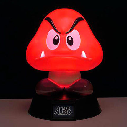Lampada 3D Goomba Fungo Super Mario ICONS