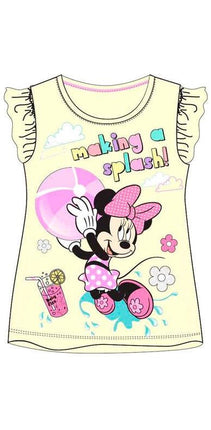 T-Shirt Bambina Minnie Making a splash